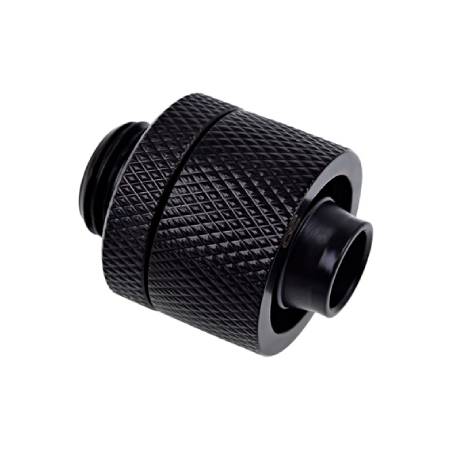 CONECTOR FITTING DE COMPRESION ASTRIADO ALPHACOOL, G1/4 16/13 Mm, NEGRO, 4250197172646