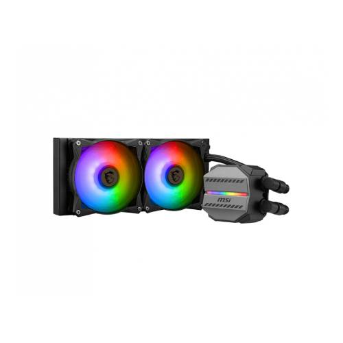 ENFRIAMIENTO LÍQUIDO PARA CPU MSI MAG CORELIQUID M240 ARGB E, 2 X 120MM, 3100RPM, MAG CORELIQUID M240